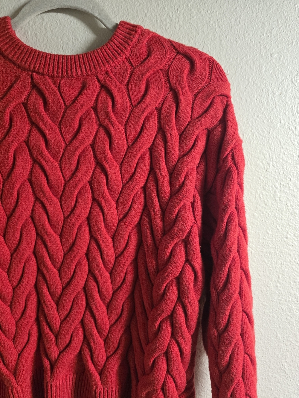 Philosphy Red Knit Sweater - Picture 2 of 5